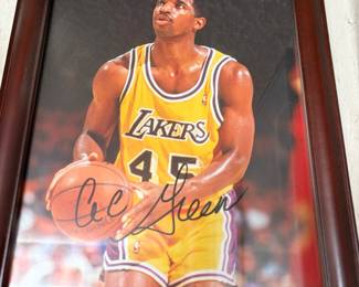 Lakers AC Green - Autographed