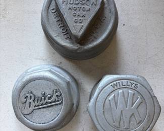 Vintage Automobile Hub Caps