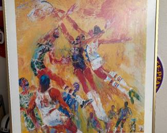 Leroy Newman 1977 All Star Poster