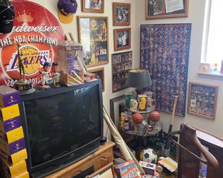 Complete Laker, Dodger and other Sports Room - 1000's of Items