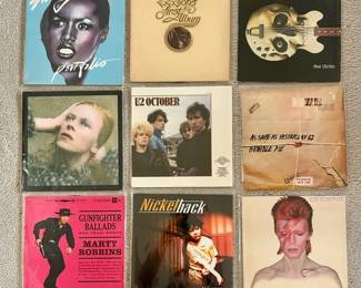 Frank "The Record Guy" we'll be spinning his collection of Classic Rock and Roll, Blues, Country, and more. David Bowie, Nickelback, U2, Grace Jones, ZZ Top