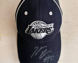 Laker Ron Artest Hat - Autographed