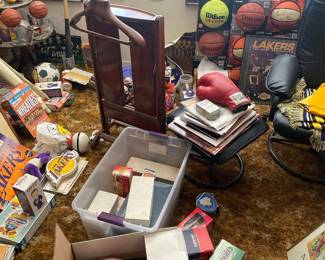 Complete Laker, Dodger and other Sports Room - 1000's of Items