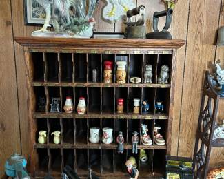 Misc Vintage Kitchen Items and Antique Iron Collection