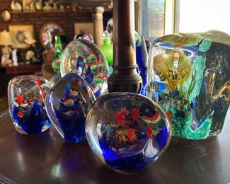 Murano Glass Paperweights