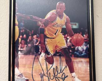 Laker Antony Peeler - Autographed