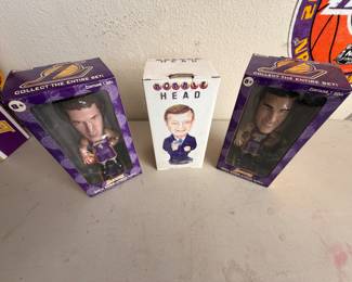 Laker Bobbleheads - Mihm, Hearn, and Walton