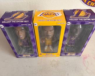 Laker Bobbleheads - Butler, George, and Odom