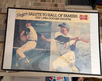 Vintage Dodger Poster