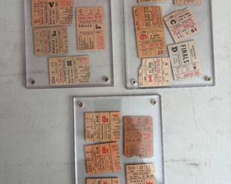 Vintage Sports Tickets