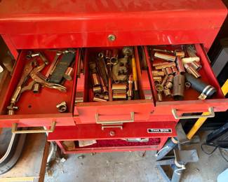 Toolbox with Craftsman Tools
