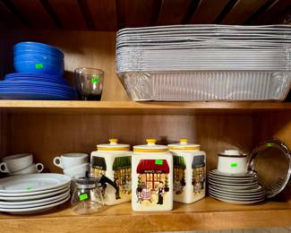 Canisters, Dishes & Aluminum