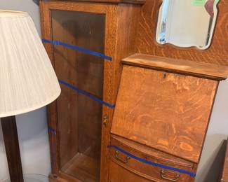 Side by Side Secretary Desk