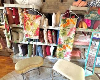 Pillows, Benches, Rug, Linens…