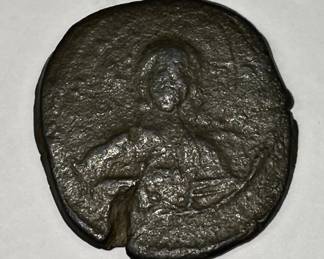 1000 AD Byzantine/Roman large bronze, coin of Jesus