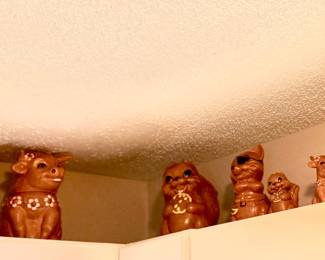 Vintage Cookie Jars by Twin Winton