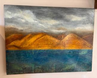 Pat Pollard 'Subterranean' M/M 30" x 40"