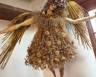 Armando Adrian-Lopez 'Angel' 33" x 39" sculpture