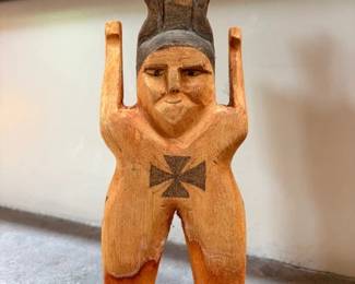Willeto carved figure