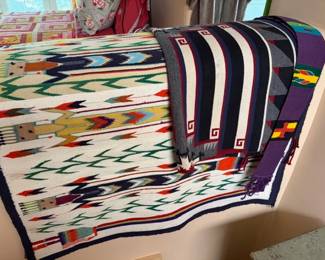 Vintage Navajo weavings