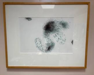 Timothy Nero 'Entanglement' 2008 ink on paper, 11" x 16"