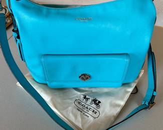 Coach purse with dust bag. 