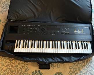 Ensoniq ASR -10 keyboard with case and stand