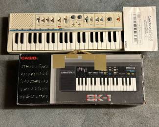 Casio SK-1 & MT-45 keyboards