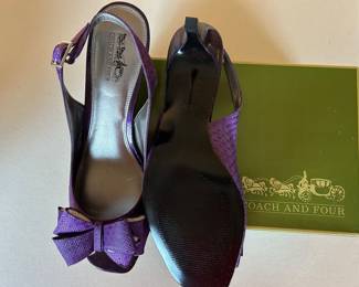 Coach shoes. 