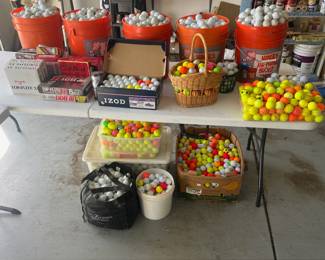 ALL the golf balls