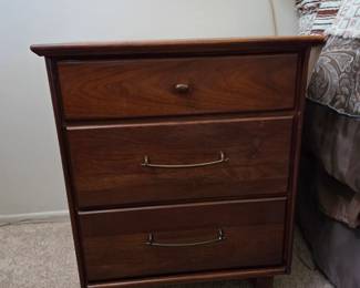 Vintage mid- century modern nightstand -2