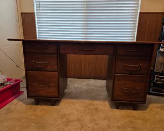 Vintage mid- century modern desk