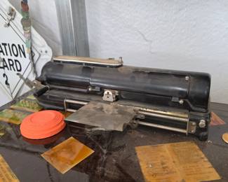 Vintage Todd & Company Protectograph Check Writer Printer