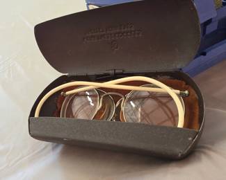 Antique American Optical Square Mesh Goggles Safety Glasses