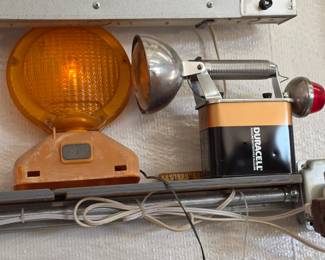 Amber LED Warning Light & emergency lantern flashlight