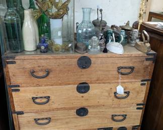 Antique Japanese Tansu Chest
