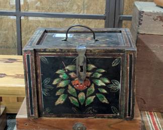 Antique Hand decorated Box