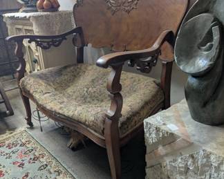 Victorian Two Seat Sofa (as found)