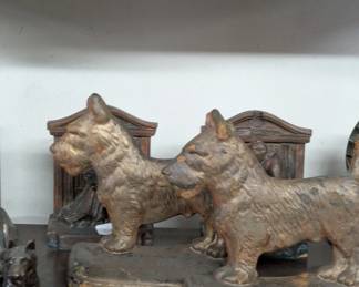 Vintage Cast Iron Bookends