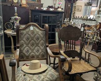 Vintage Rocks and Chairs