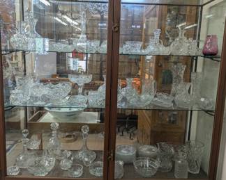 AB Cut Crystal Decanters/Bowls
