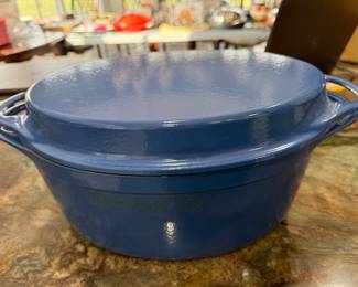 Cousances extra large Dutch oven w/ grill pan lid