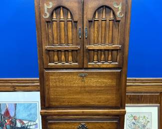 Dropfront desk or bar