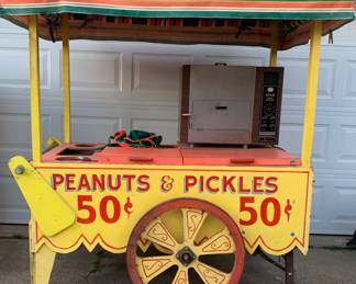 1960s Carnival Vendor Wagon