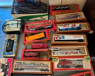 Tyco HO trains 