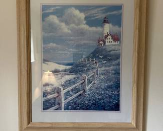 Lighthouse print 