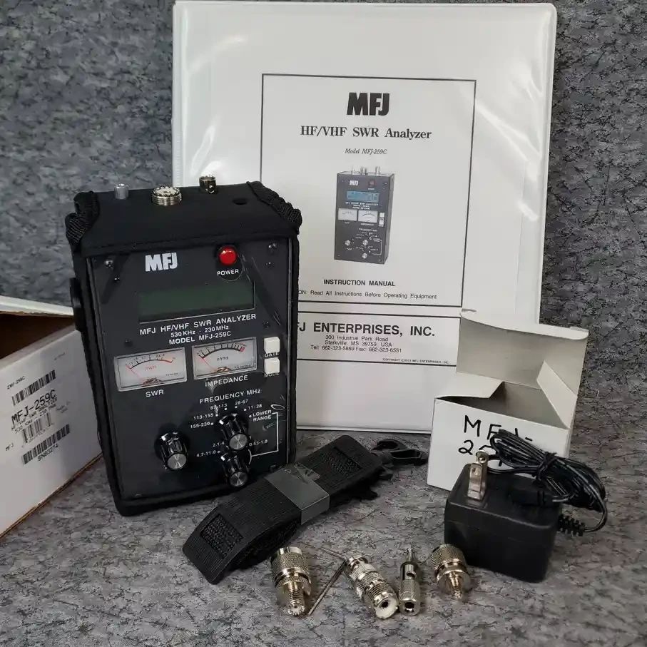 DW148 MFJ HFVHF SWR Analyzer Model MFJ259C