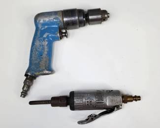 DW188 Air Drill and Ingersol Rand Die Grinder