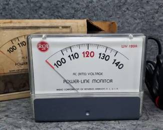 DW120 RCA Power Line Monitor Model WV120A