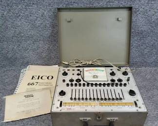 DW100 EICO 667 Dynamic Tube and Transistor Tester